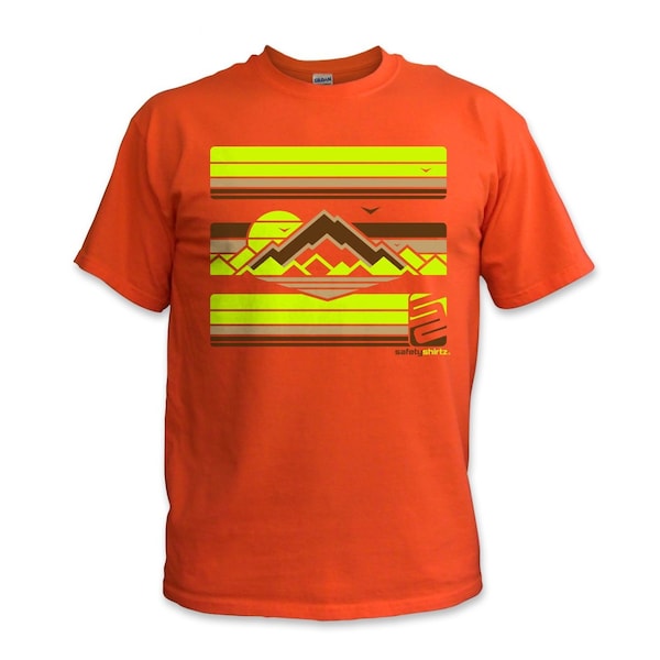 The High Country High Visibility Tee, Orange, 2XL